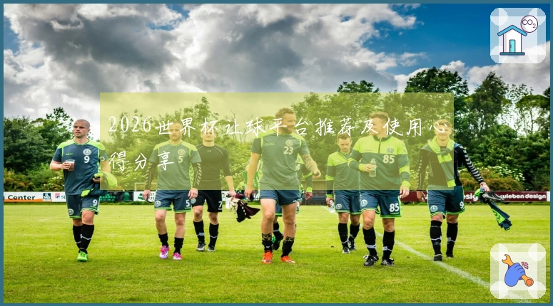 2026世界杯让球平台推荐及使用心得分享