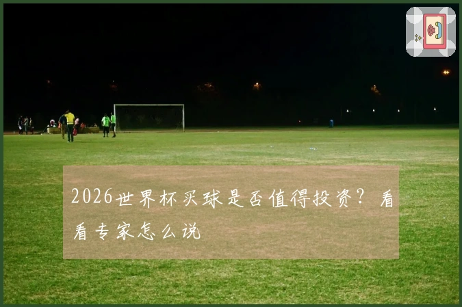 2026世界杯买球是否值得投资？看看专家怎么说