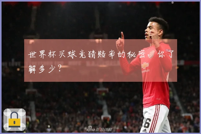 世界杯买球竞猜赔率的秘密，你了解多少？