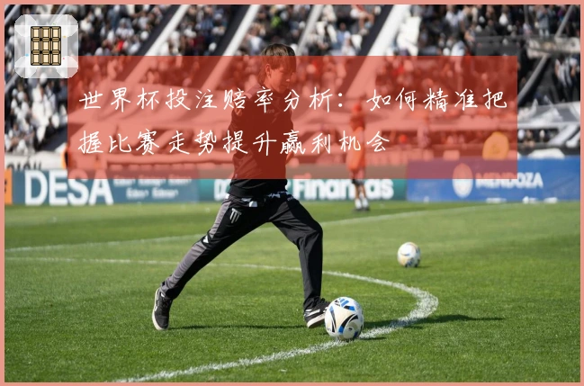 世界杯投注赔率分析：如何精准把握比赛走势提升赢利机会